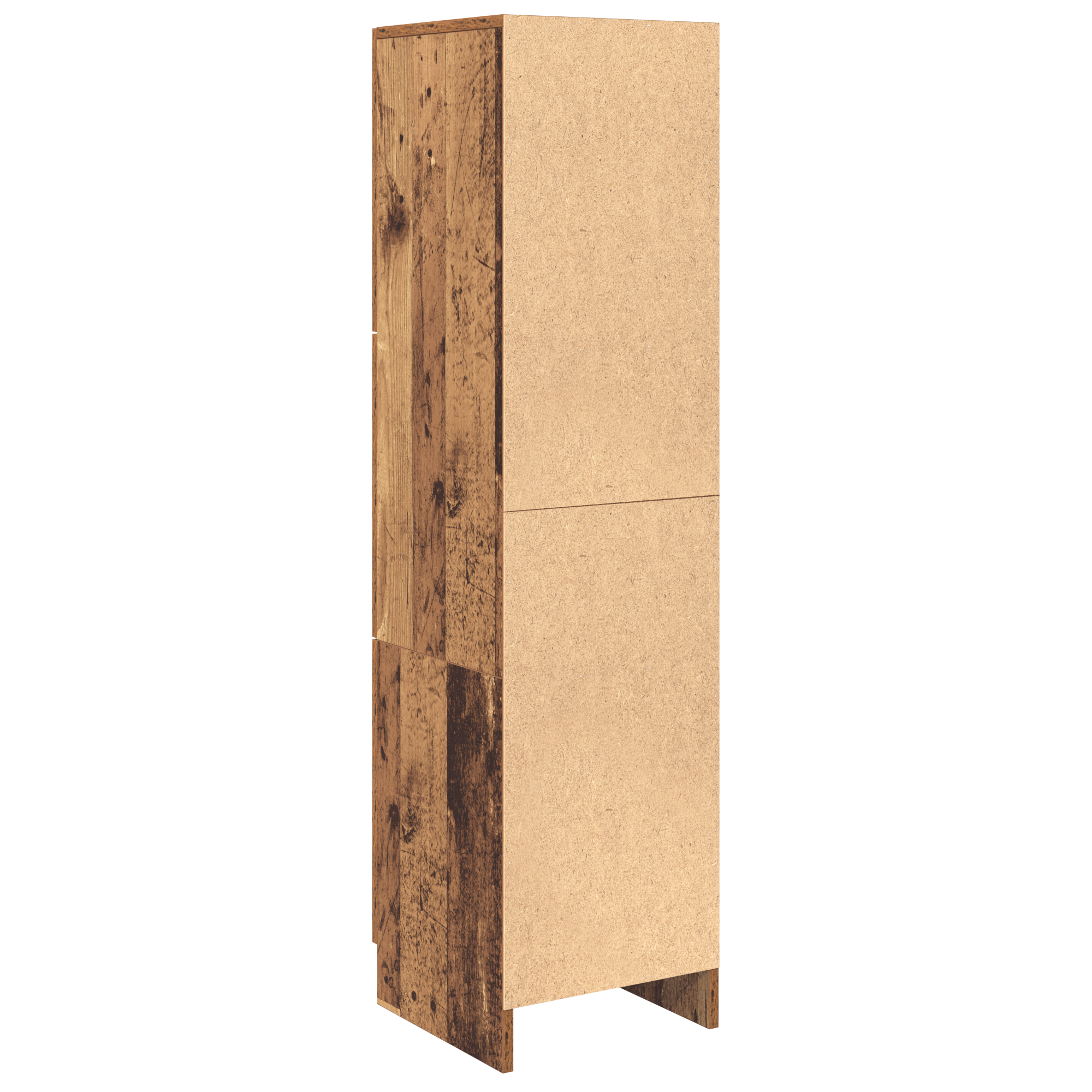 Meuble de Rangement Bois ancien 31,5 x 32 x 124 cm - XIOS