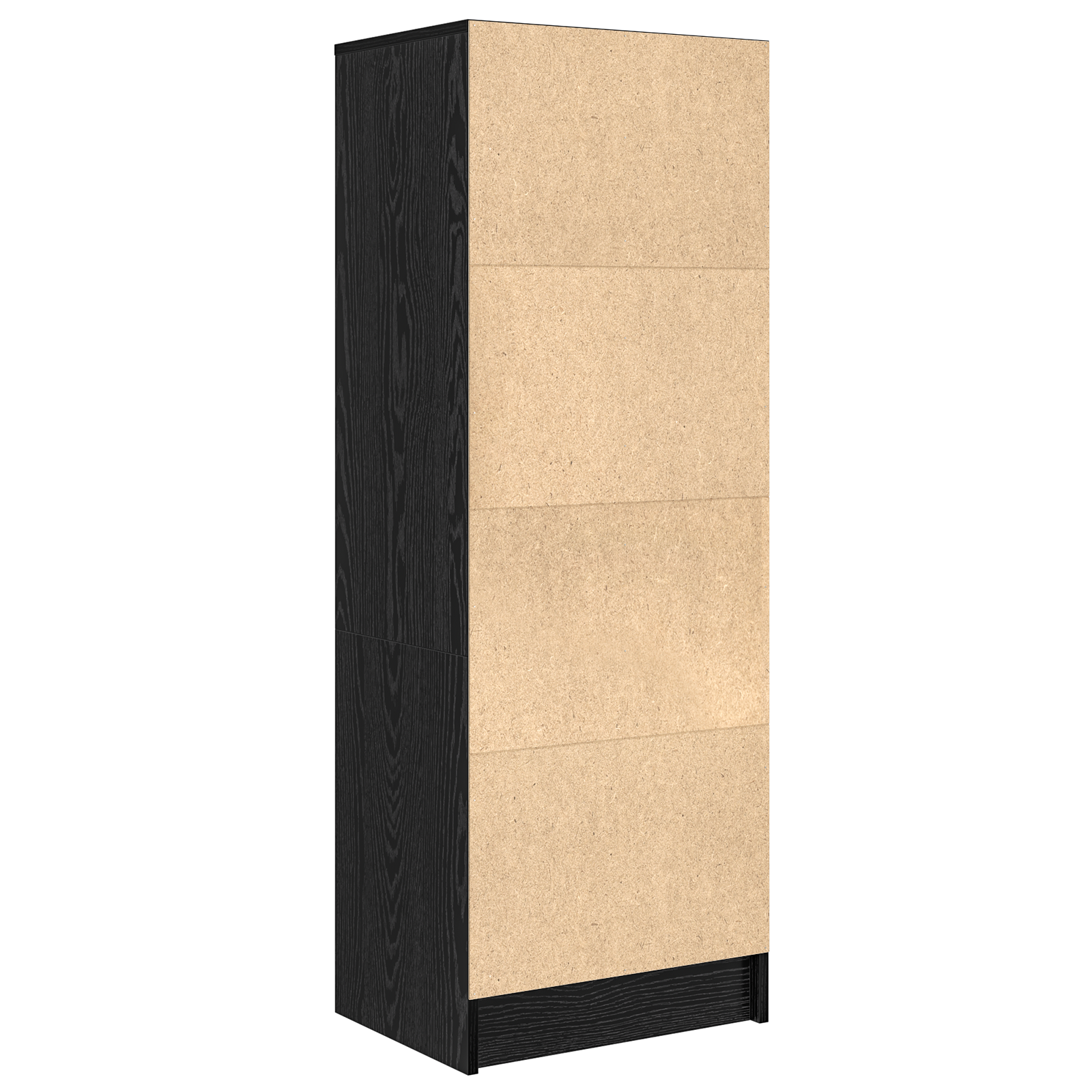 Haut Armoire avec tiroir Chêne noir 45,5 x 34 x 127 cm - XIOS
