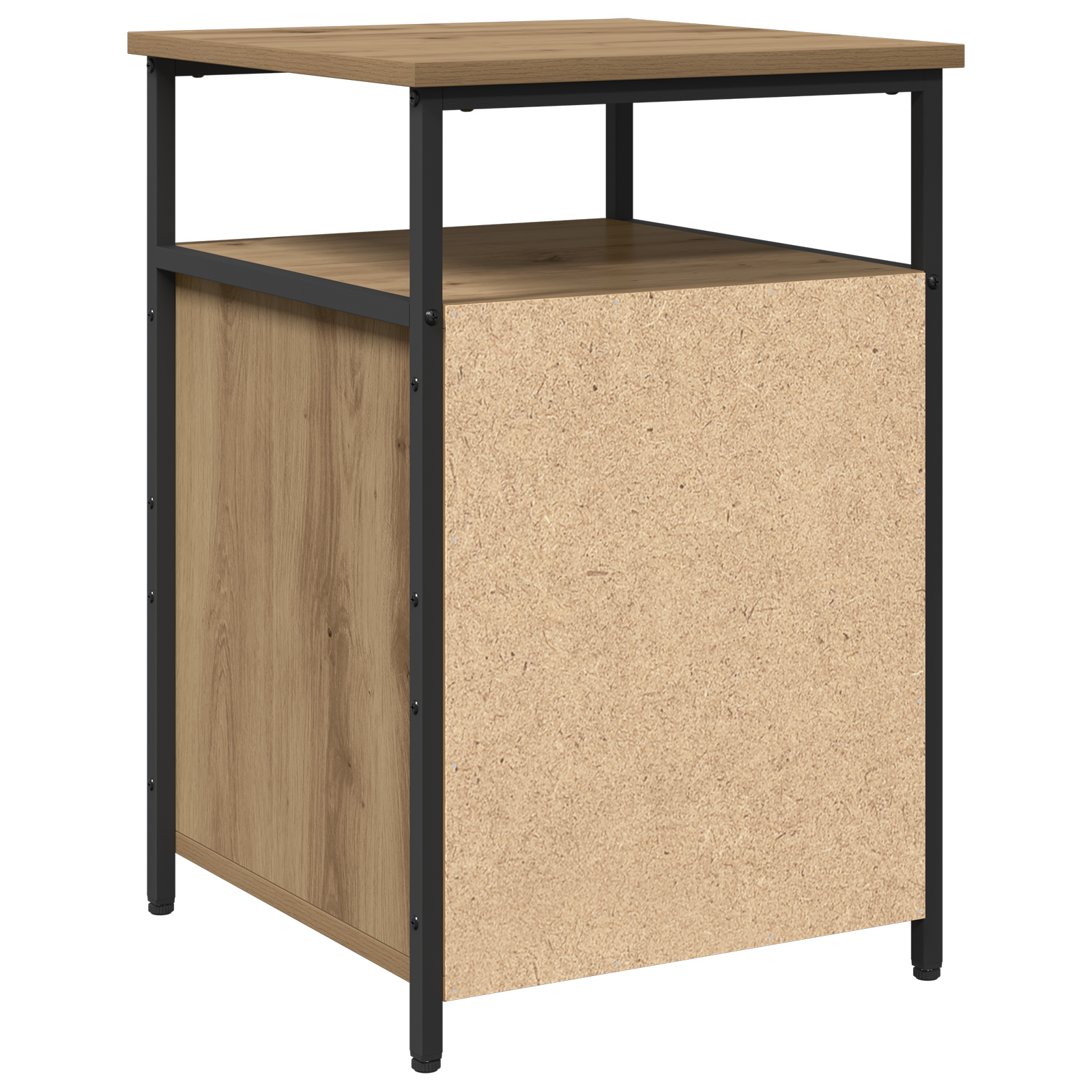 Cabinet de chevet 2 pcs chêne artisanal Bois d'ingénierie - XIOS
