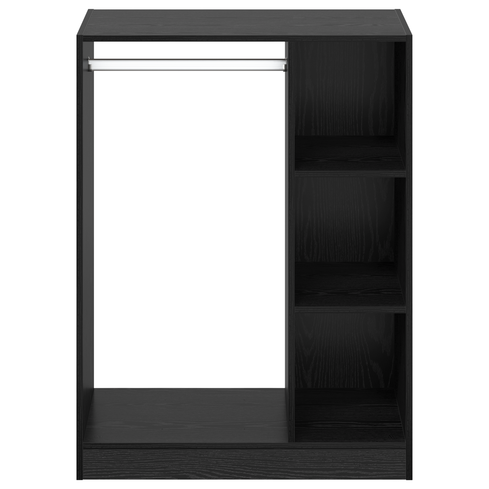 Armoire avec étagère avec stockage Chêne noir 77 x 48 x 102 cm - XIOS