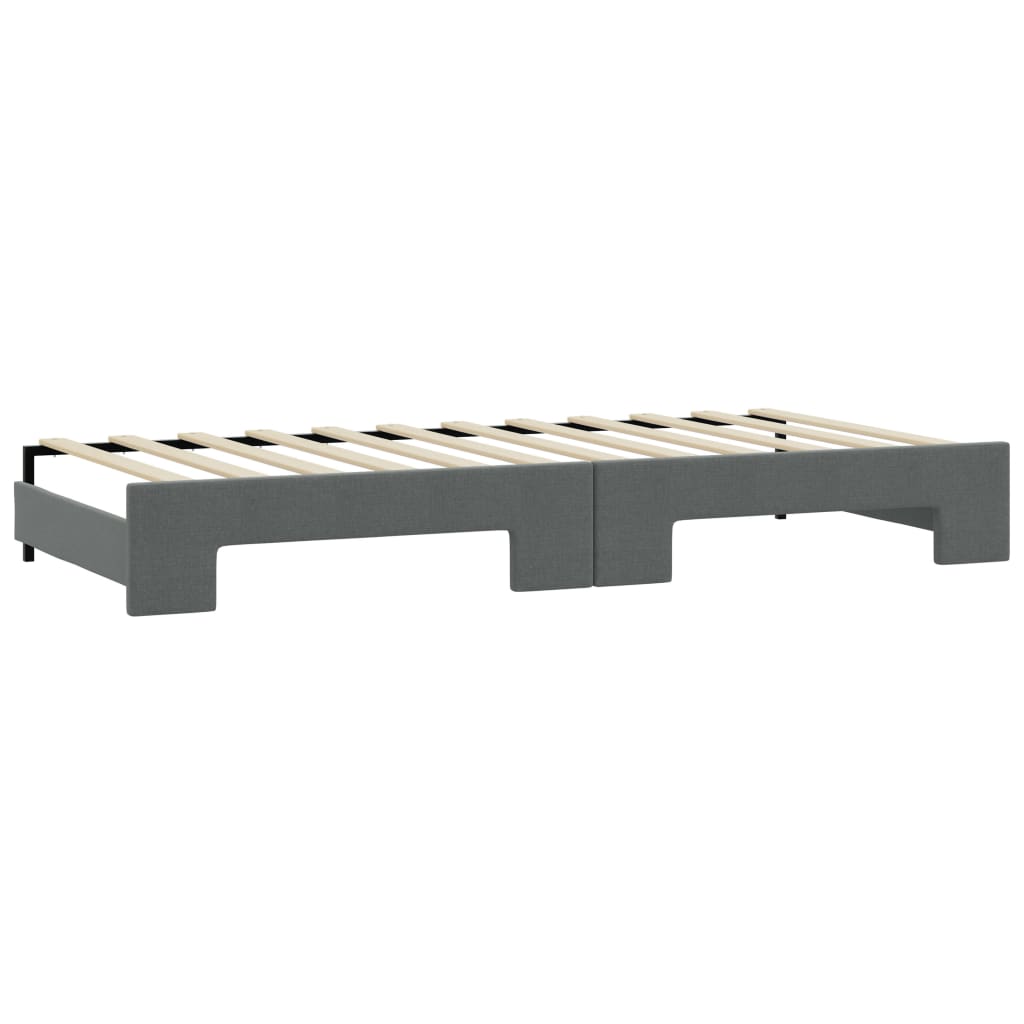 Lit de jour avec gigogne et tiroirs sans matelas 100x200 cm - XIOS