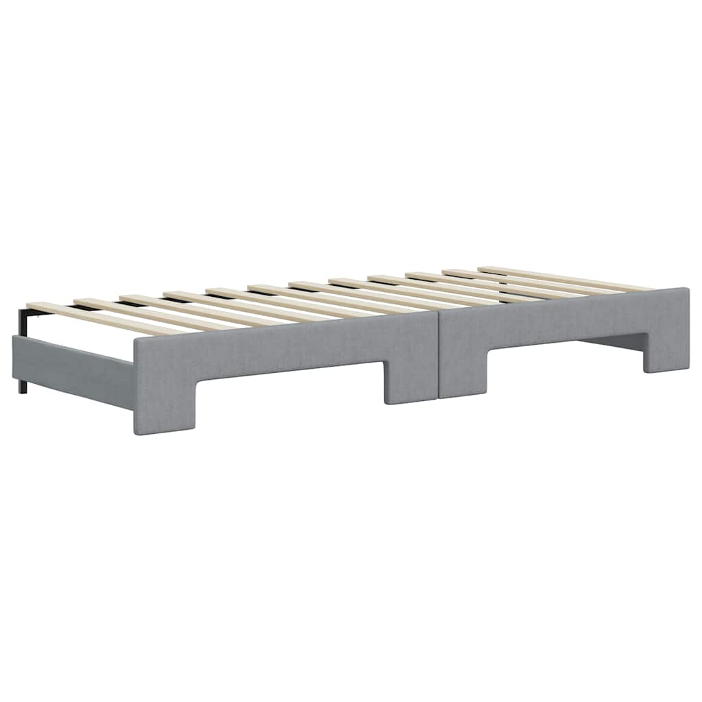 Lit de jour avec gigogne et tiroirs sans matelas 90x200 cm - XIOS