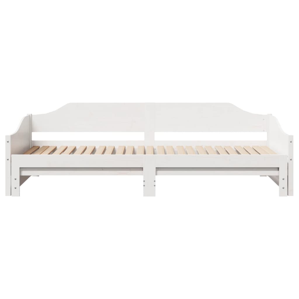 Lit de jour et lit gigogne sans matelas 90x200 cm bois massif - XIOS