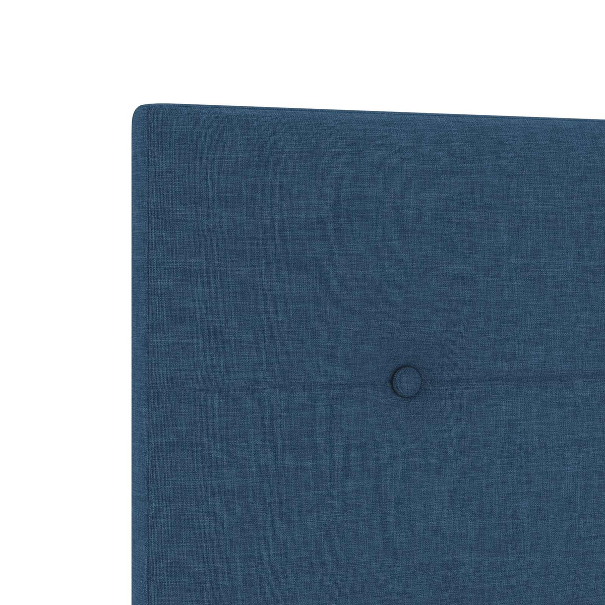 Lit de rangement LED avec matelas Bleu 90 x 200 cm Tissu - XIOS