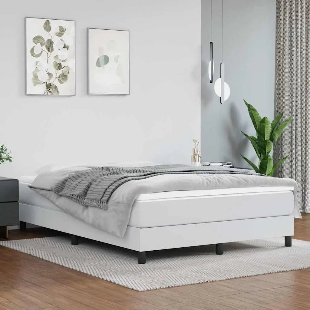 Matelas à ressorts ensachés mi-ferme blanc 140x190x20 cm - XIOS