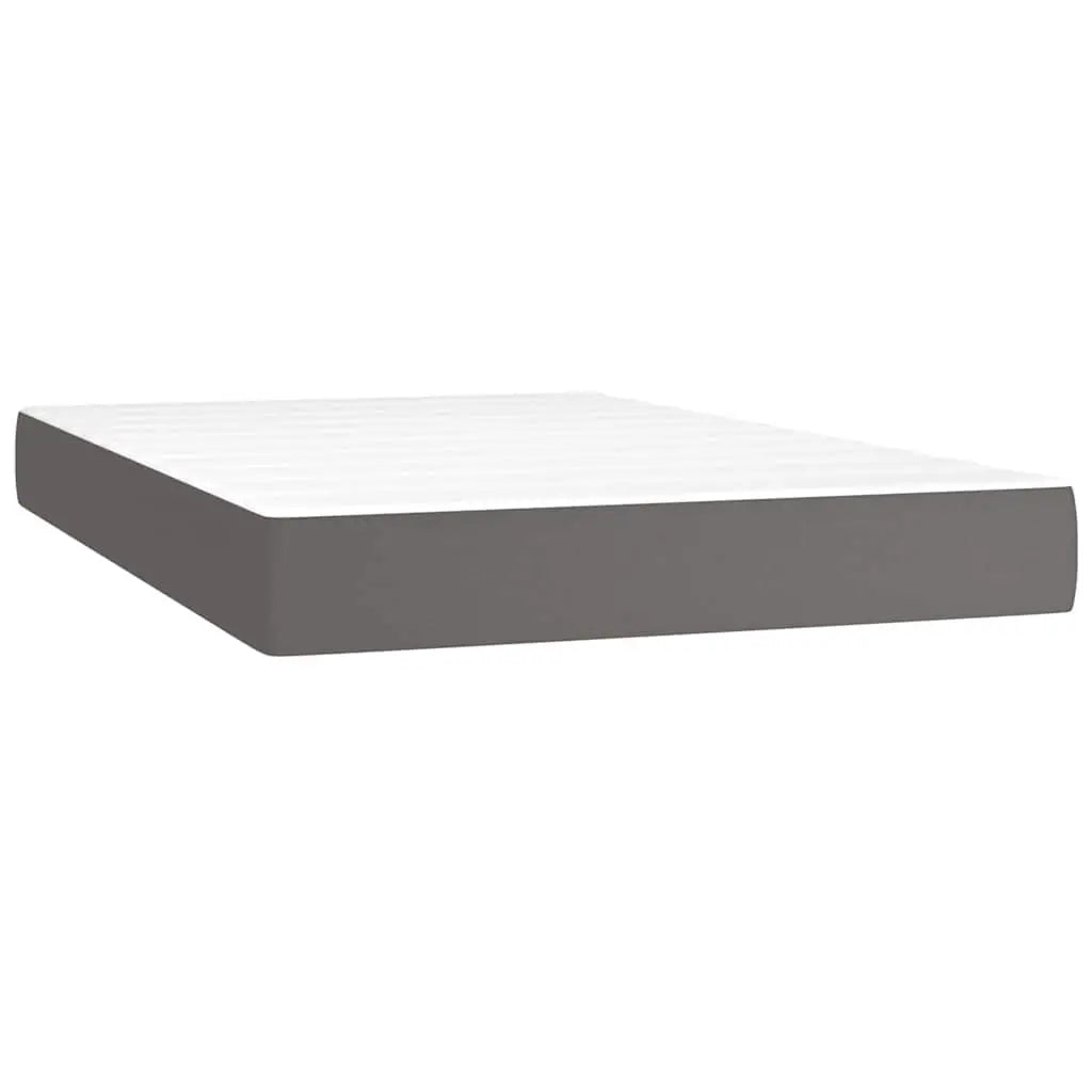 Matelas à ressorts ensachés mi-ferme gris 120x200x20cm - XIOS