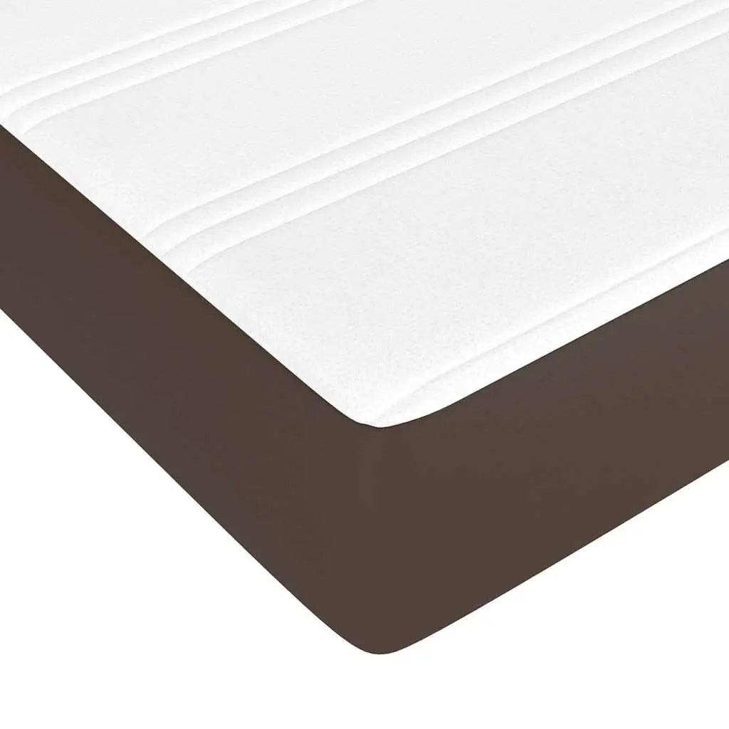 Matelas à ressorts ensachés mi-ferme Marron 140x190x20 cm - XIOS