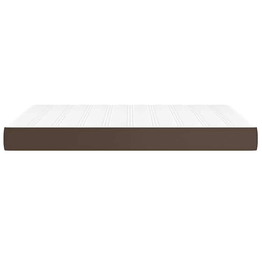 Matelas à ressorts ensachés mi-ferme Marron 140x190x20 cm - XIOS