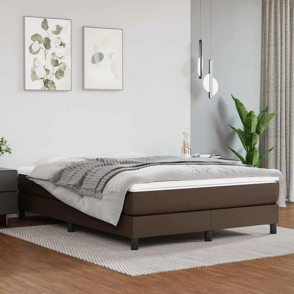 Matelas à ressorts ensachés mi-ferme Marron 140x190x20 cm - XIOS