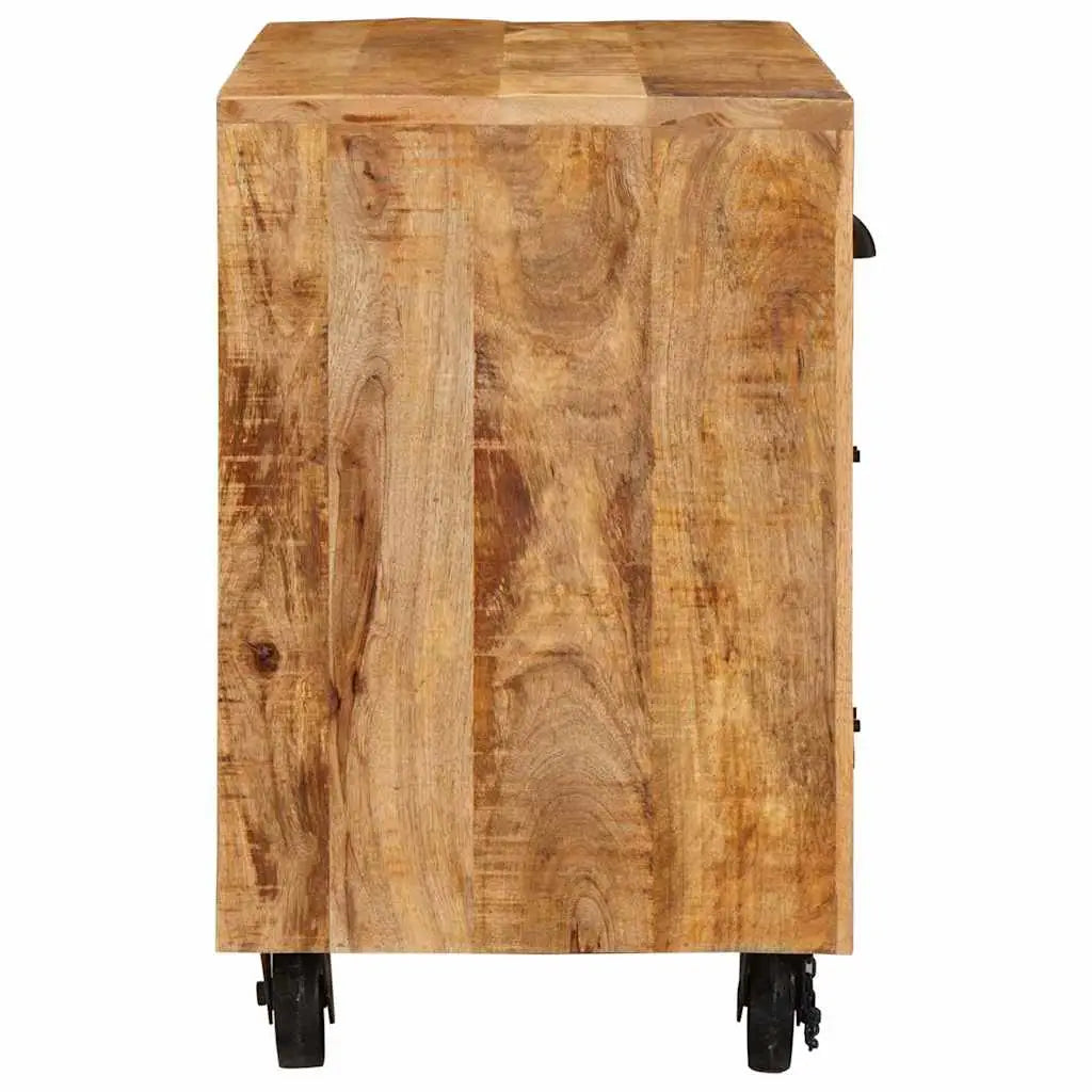 Meuble d’appoint Marron 70 x 38 x 63 cm bois de manguier massif - XIOS