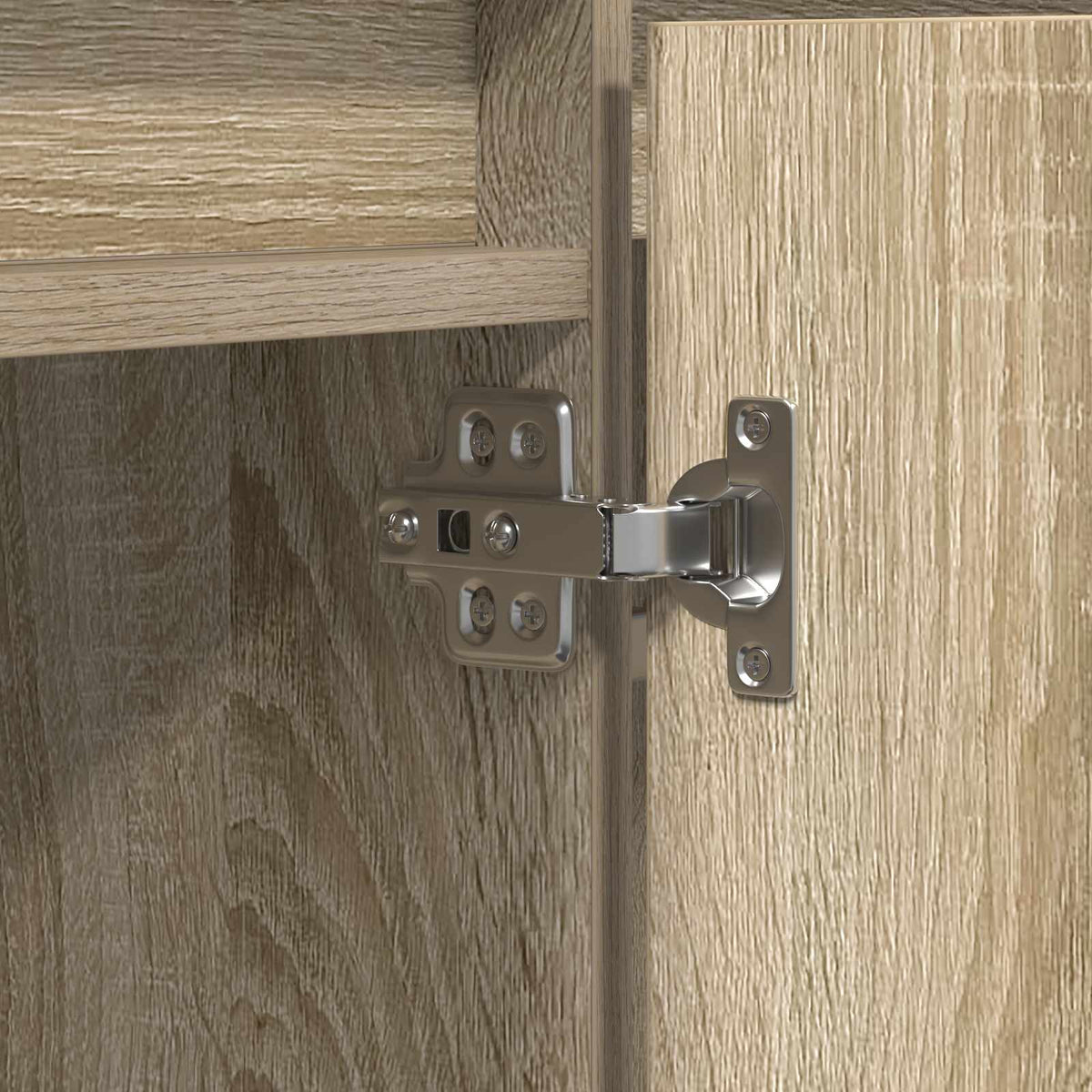Meuble TV 180 x 38 x 49 cm Chêne Sonoma Bois d'ingénierie - XIOS