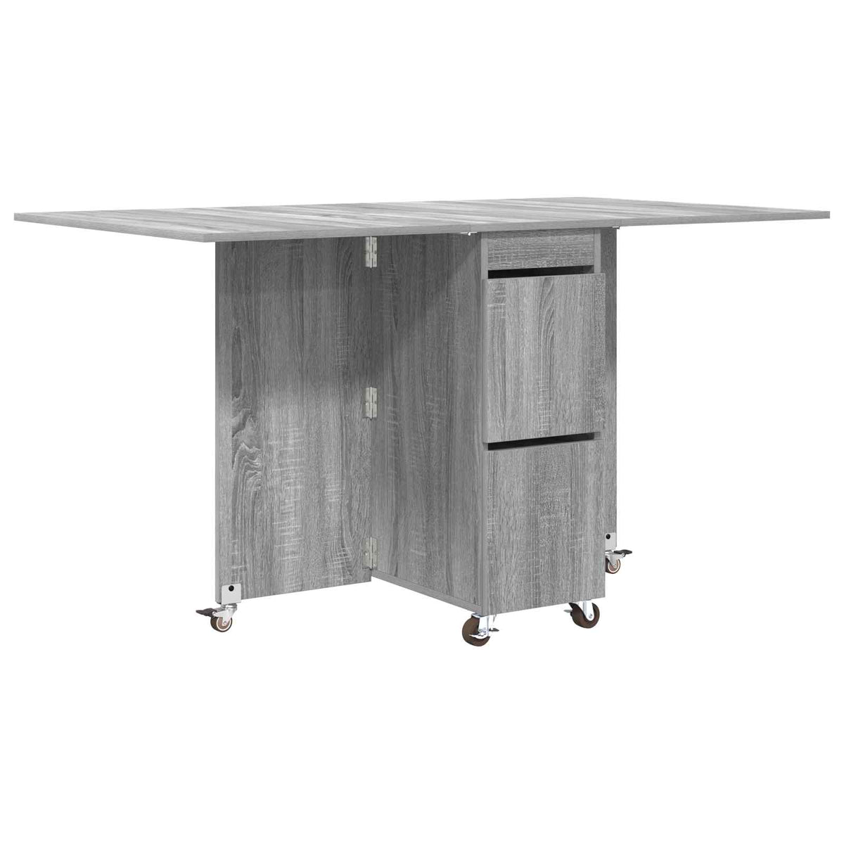Table à dîner 140 x 80 x 77 cm Bois d'ingénierie Sonoma gris - XIOS