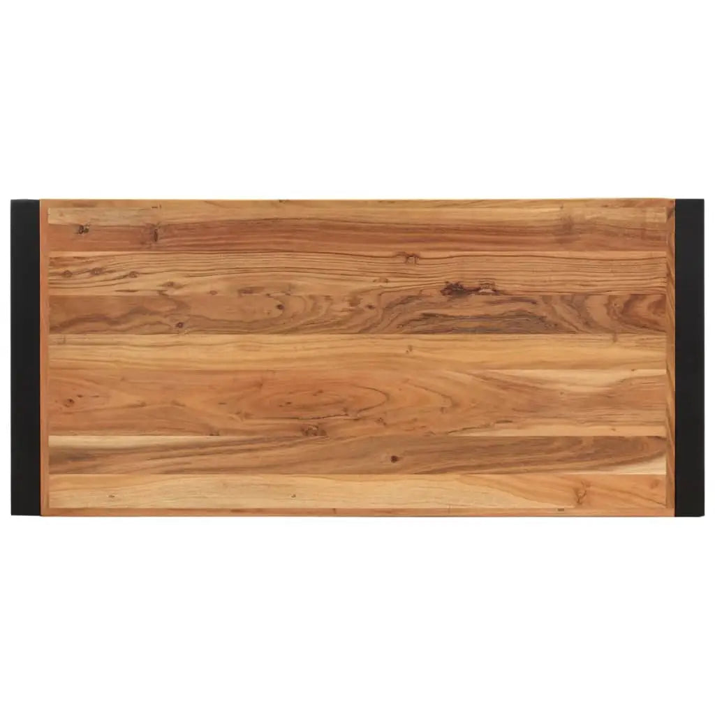 Table basse 120x55x40 cm bois massif d’acacia - XIOS