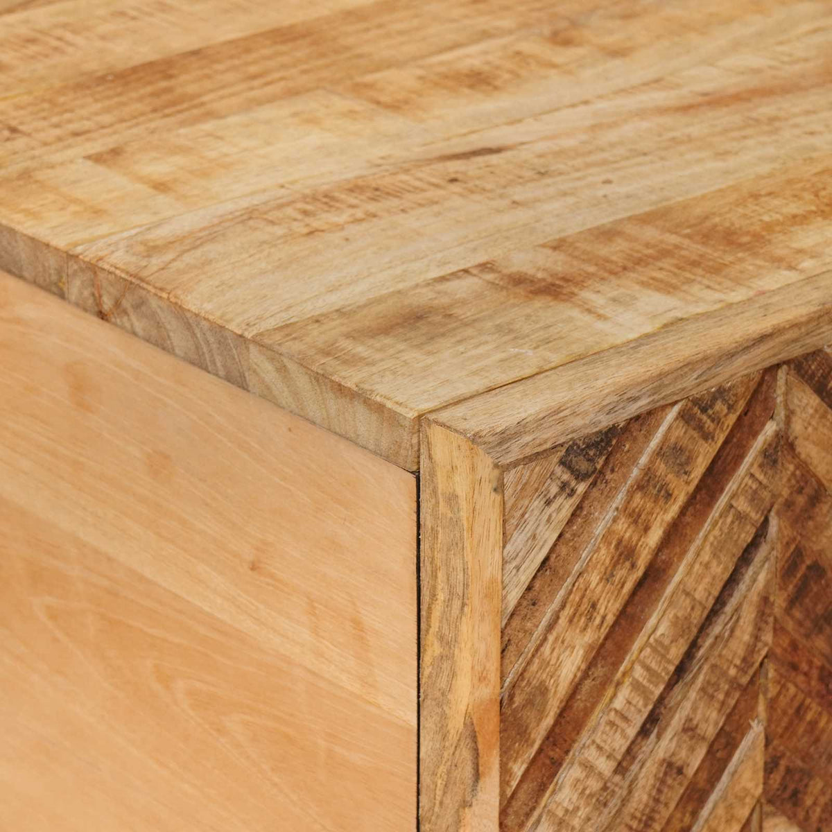 Table basse Marron 100 x 54 x 40 cm Bois de mangue massif - XIOS