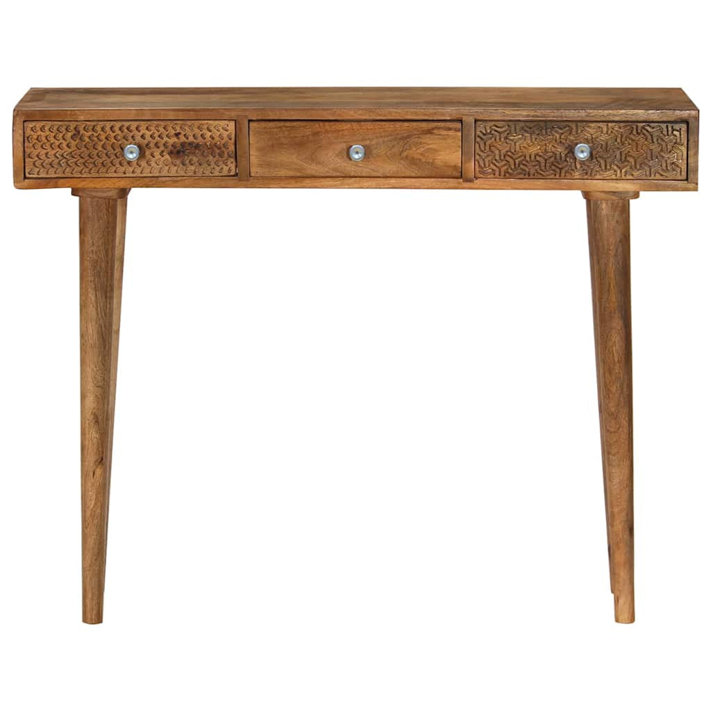Table console Bois de manguier massif 102x30x79 cm - XIOS