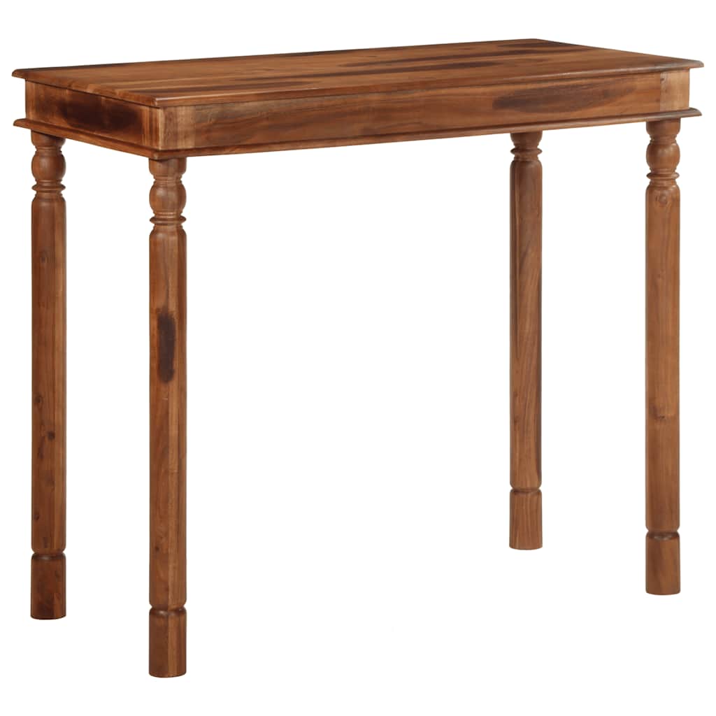 Table de bar 120x60x107 cm bois massif d'acacia - XIOS