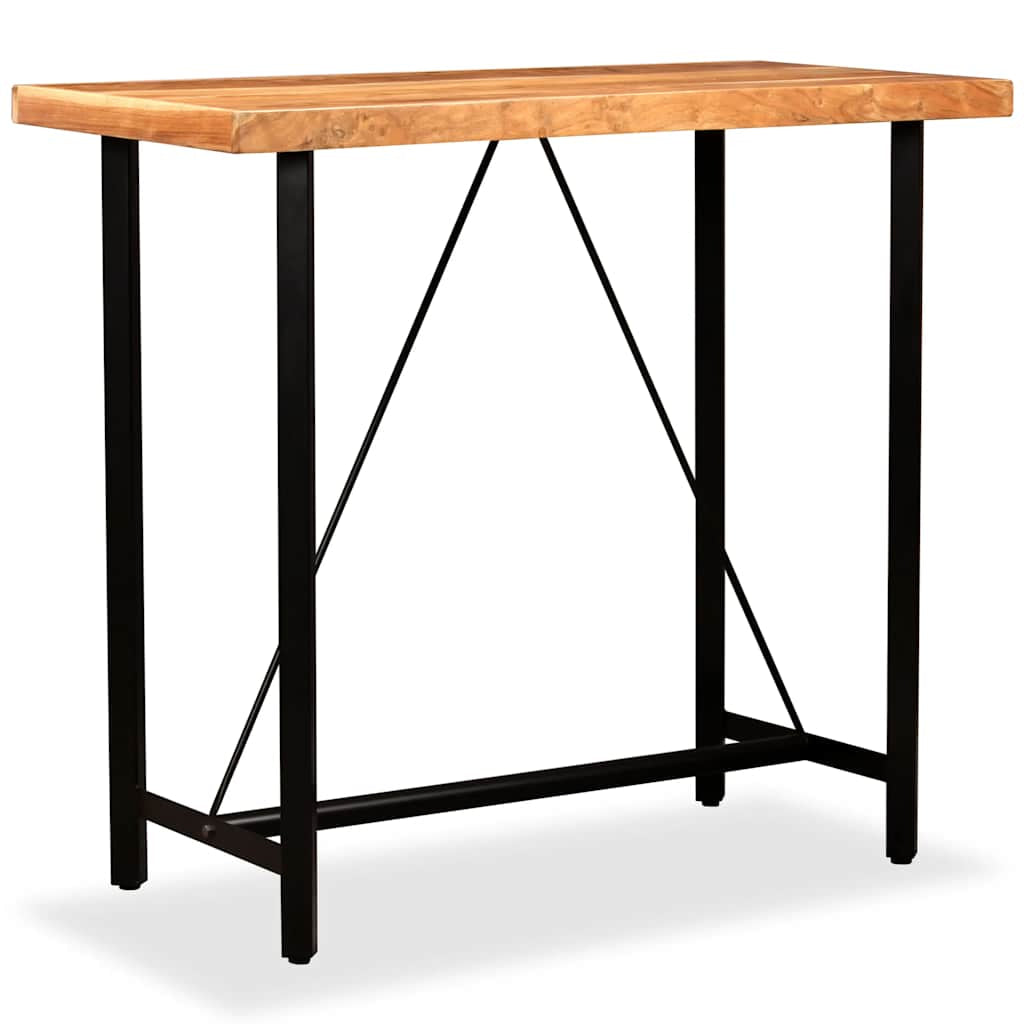 Table de bar Bois massif d’acacia 120x60x107 cm - XIOS