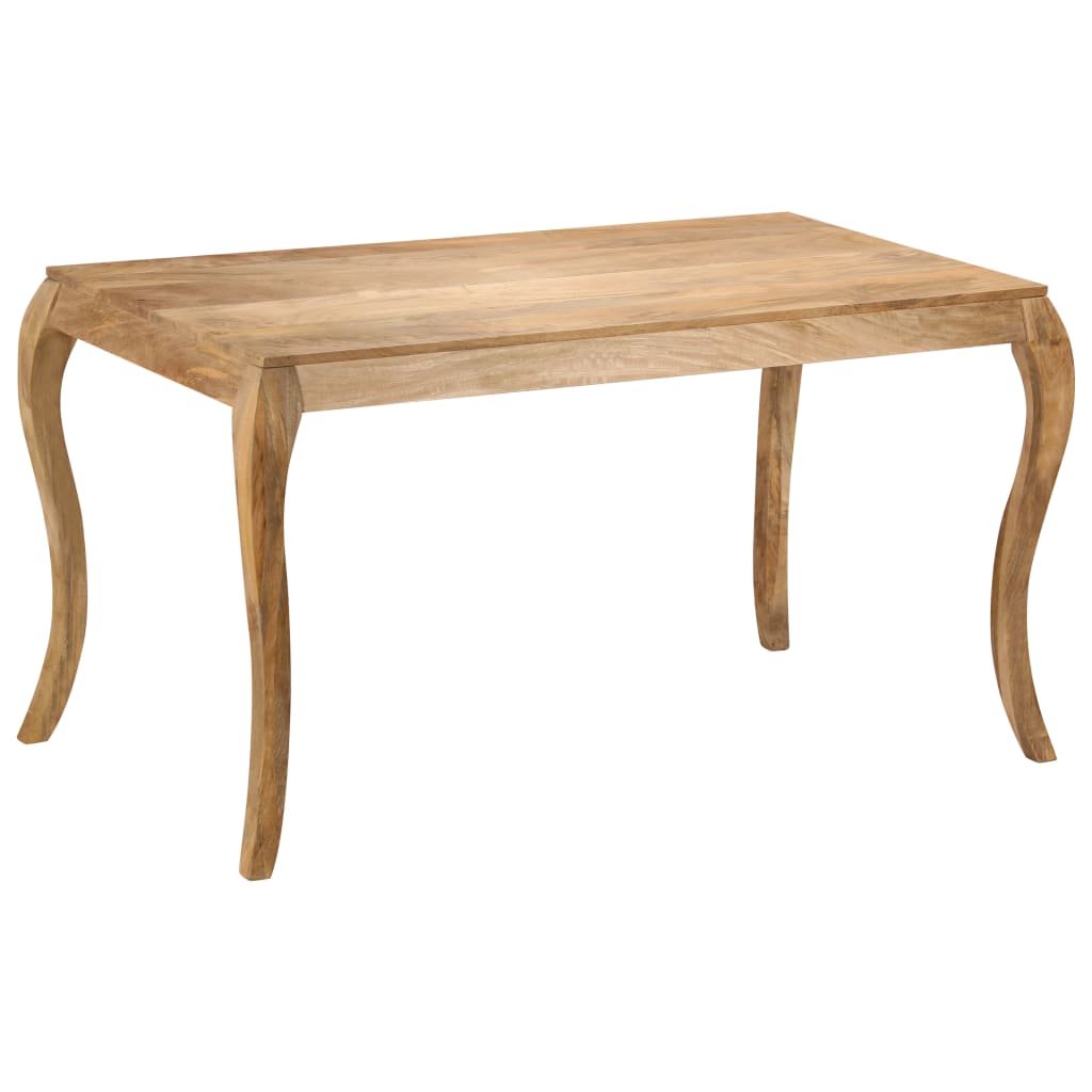 Table de salle à manger 135x75x76 cm Bois de manguier massif - XIOS