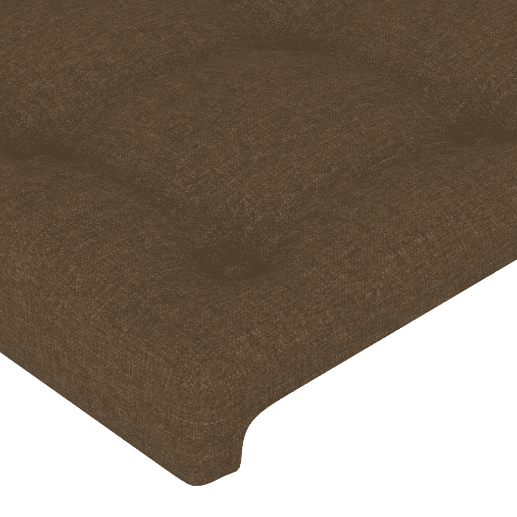 Sommier à lattes de lit avec matelas Marron foncé 90x190 cm