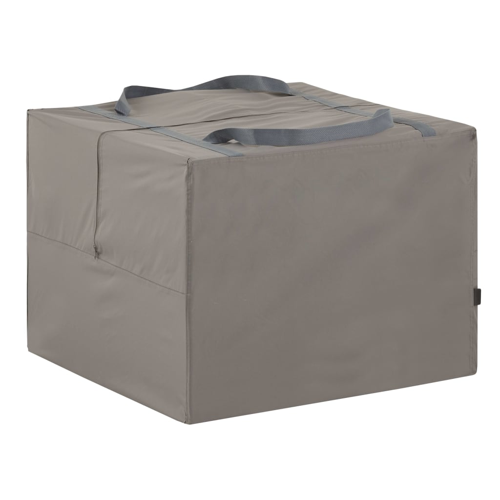 Housse de coussins d'extérieur 80 x 80 x 60 cm Gris Housses pour meubles d'extérieur Madison