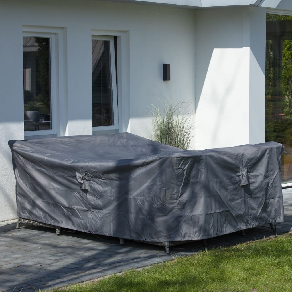 Housse de meubles d'extérieur 255 x 255 x 70 cm Gris Housses pour meubles d'extérieur Madison