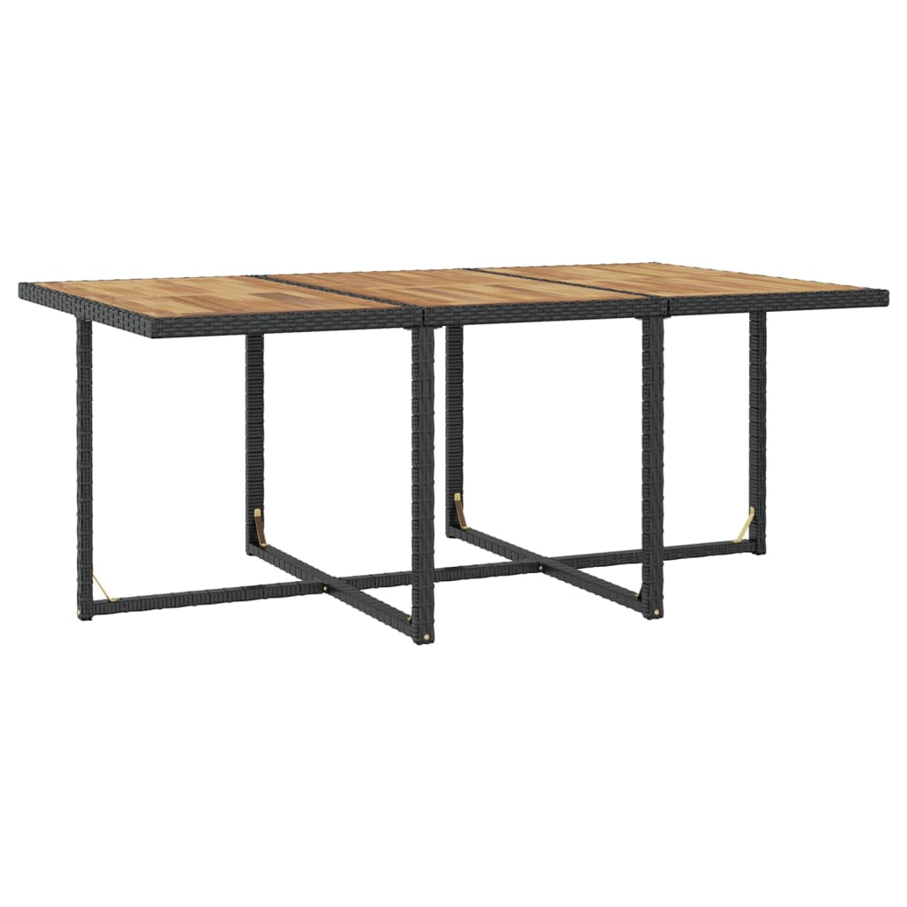 Ensemble à manger d’extérieur 11 pcs coussins résine tressée - XIOS