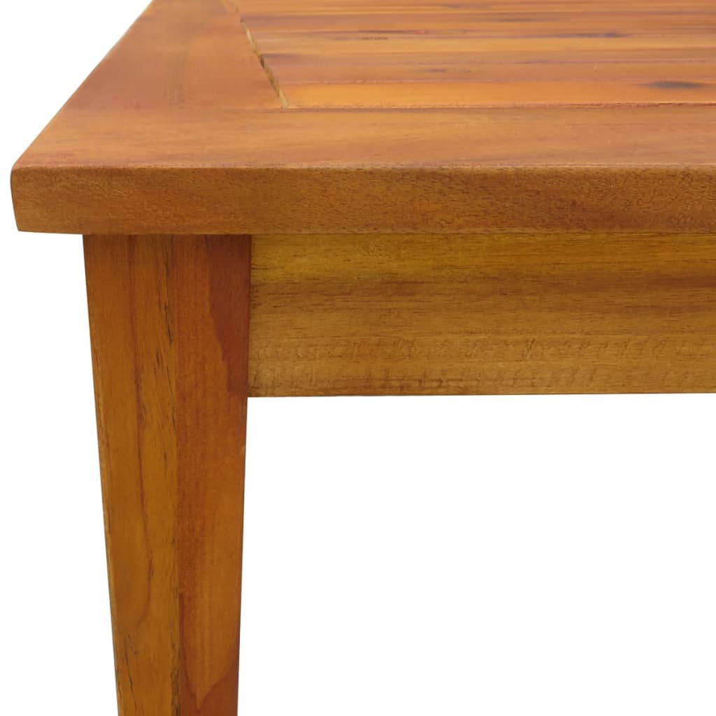 Ensemble à manger d'extérieur 7 pcs Bois d'acacia solide