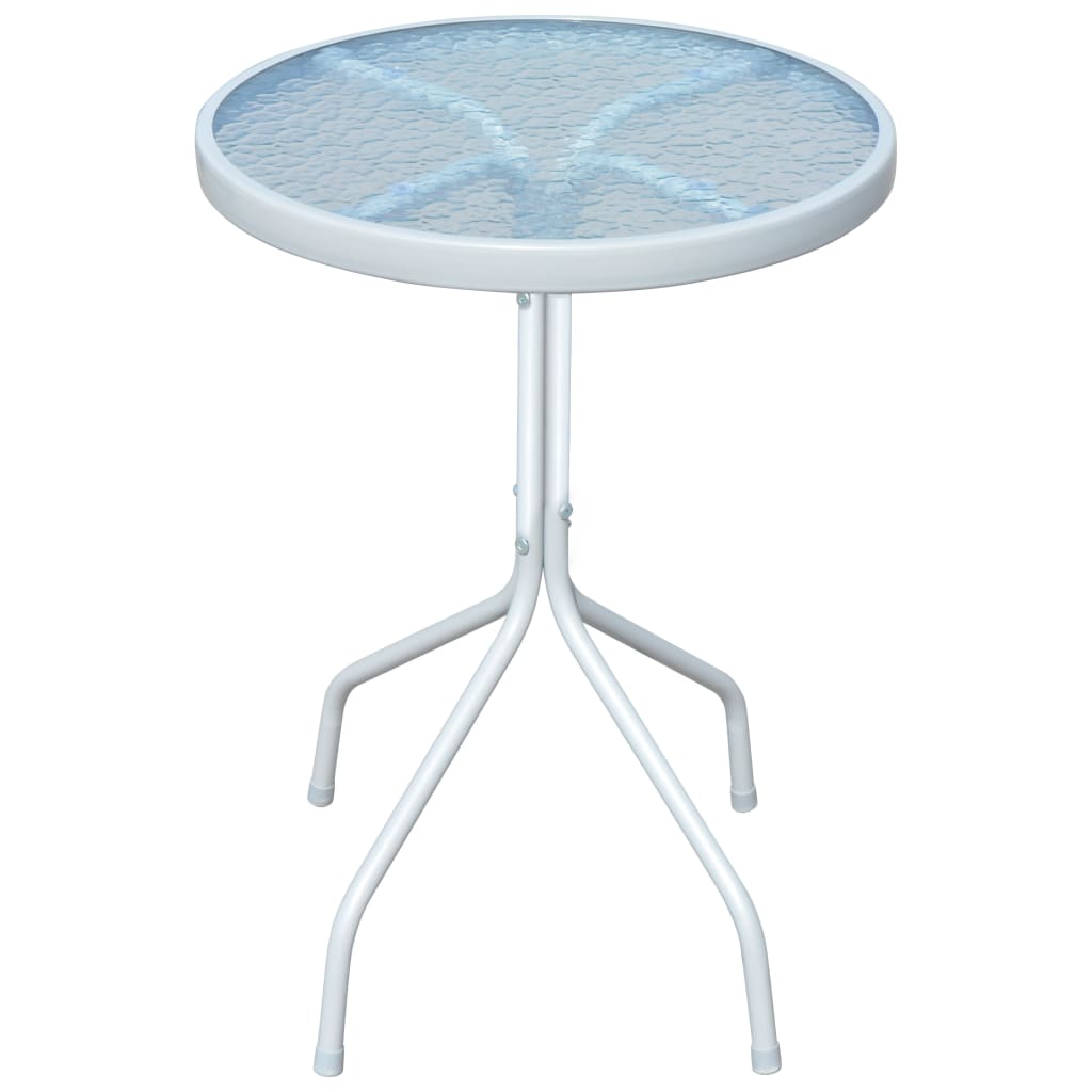 Ensemble de bistro 3 pcs Acier Noir - XIOS
