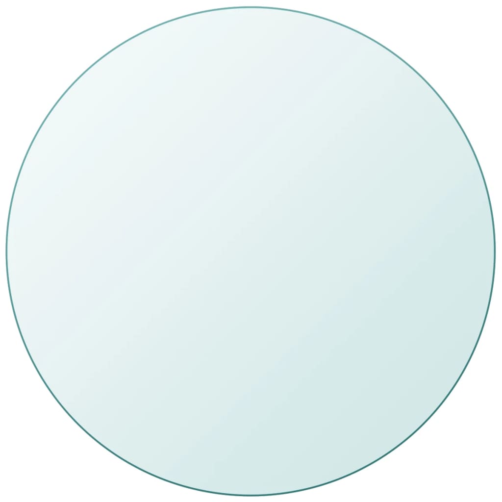 Dessus de table ronde en verre trempé 900 mm - XIOS