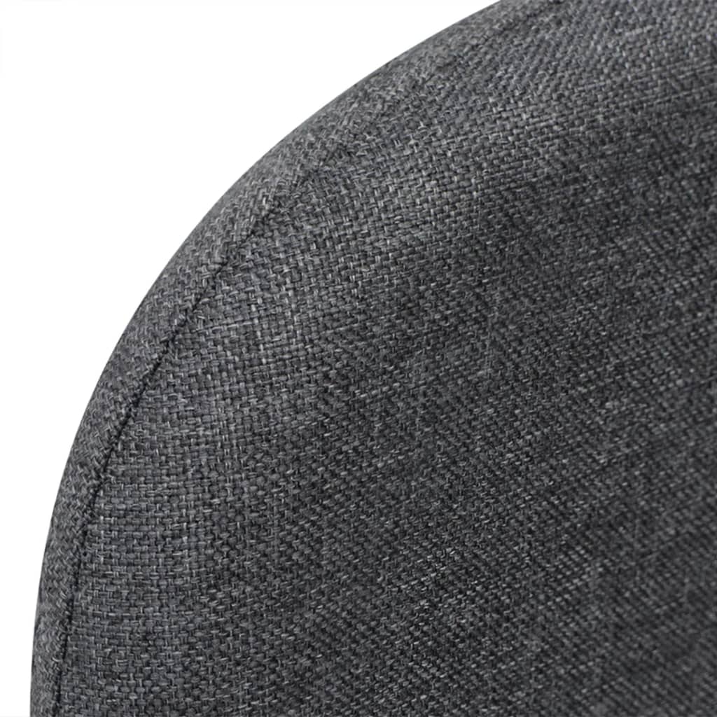 Fauteuil convertible gris foncé tissu - XIOS