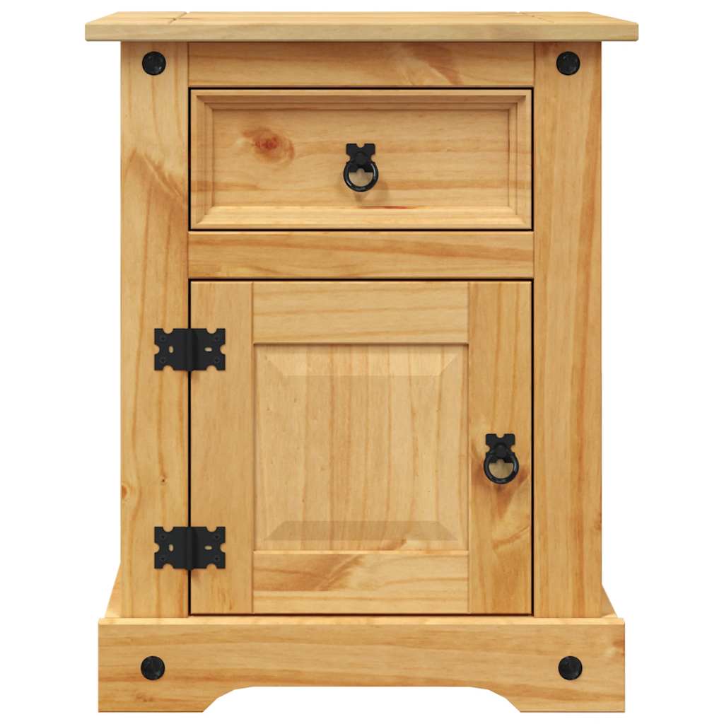 Table de chevet Gamme Corona pin mexicain 53x39x66 cm - XIOS