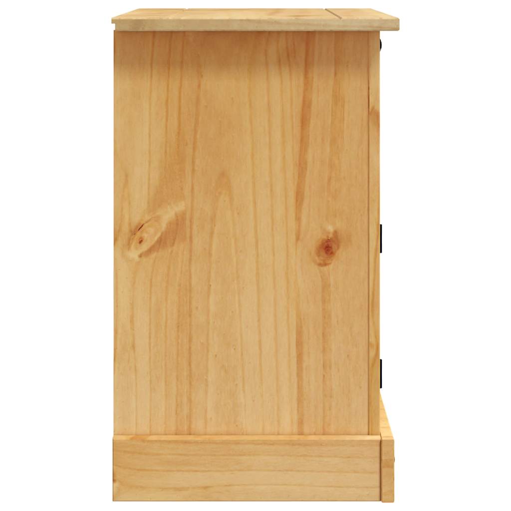 Table de chevet Gamme Corona pin mexicain 53x39x66 cm - XIOS