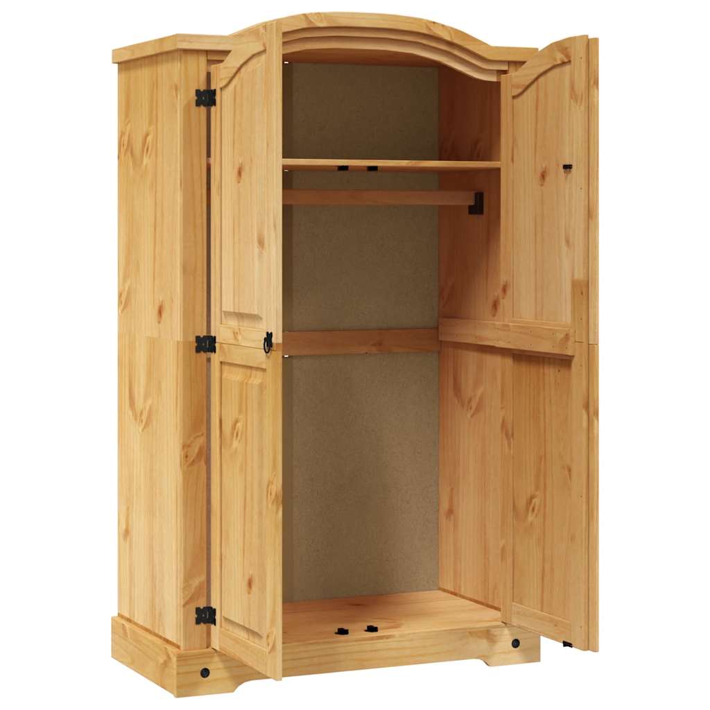 Garde-robe avec 2 portes Gamme Corona pin mexicain - XIOS