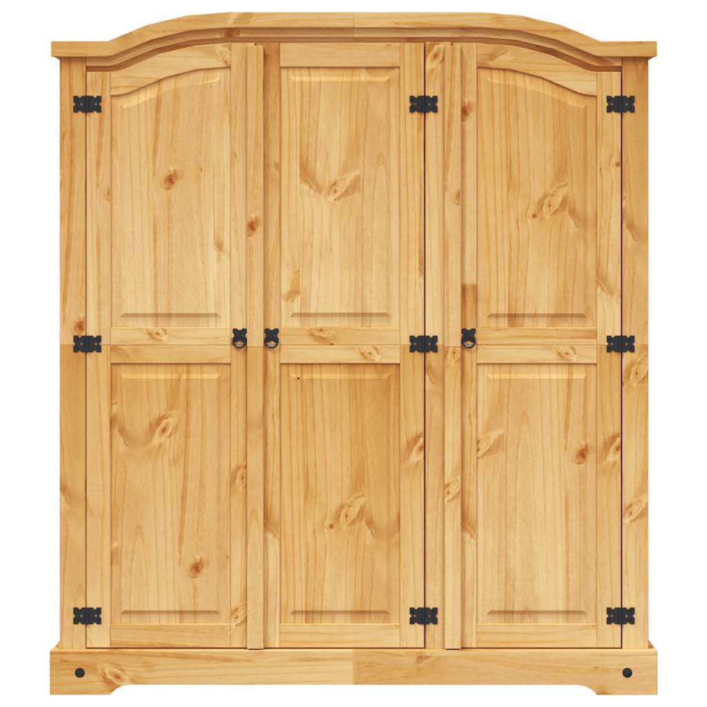 Garde-robe avec 3 portes Gamme Corona pin mexicain - XIOS