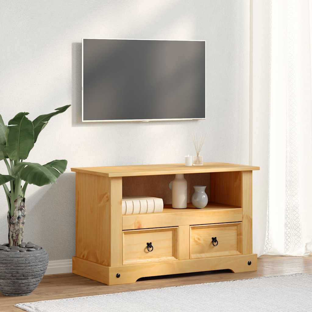 Meuble TV Gamme Corona pin mexicain 91x43x56 cm - XIOS