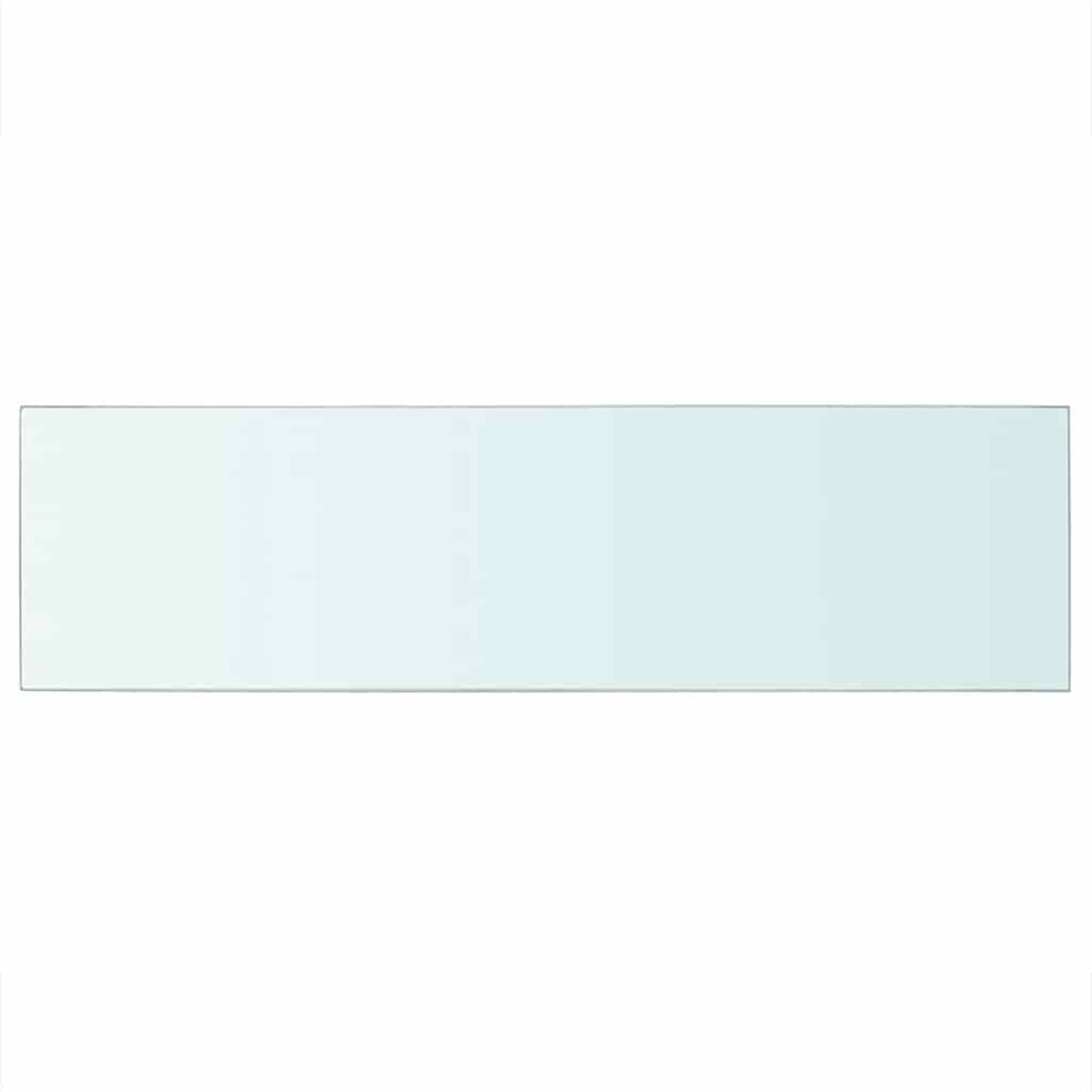 Panneau pour étagère Verre transparent 90 x 25 cm - XIOS