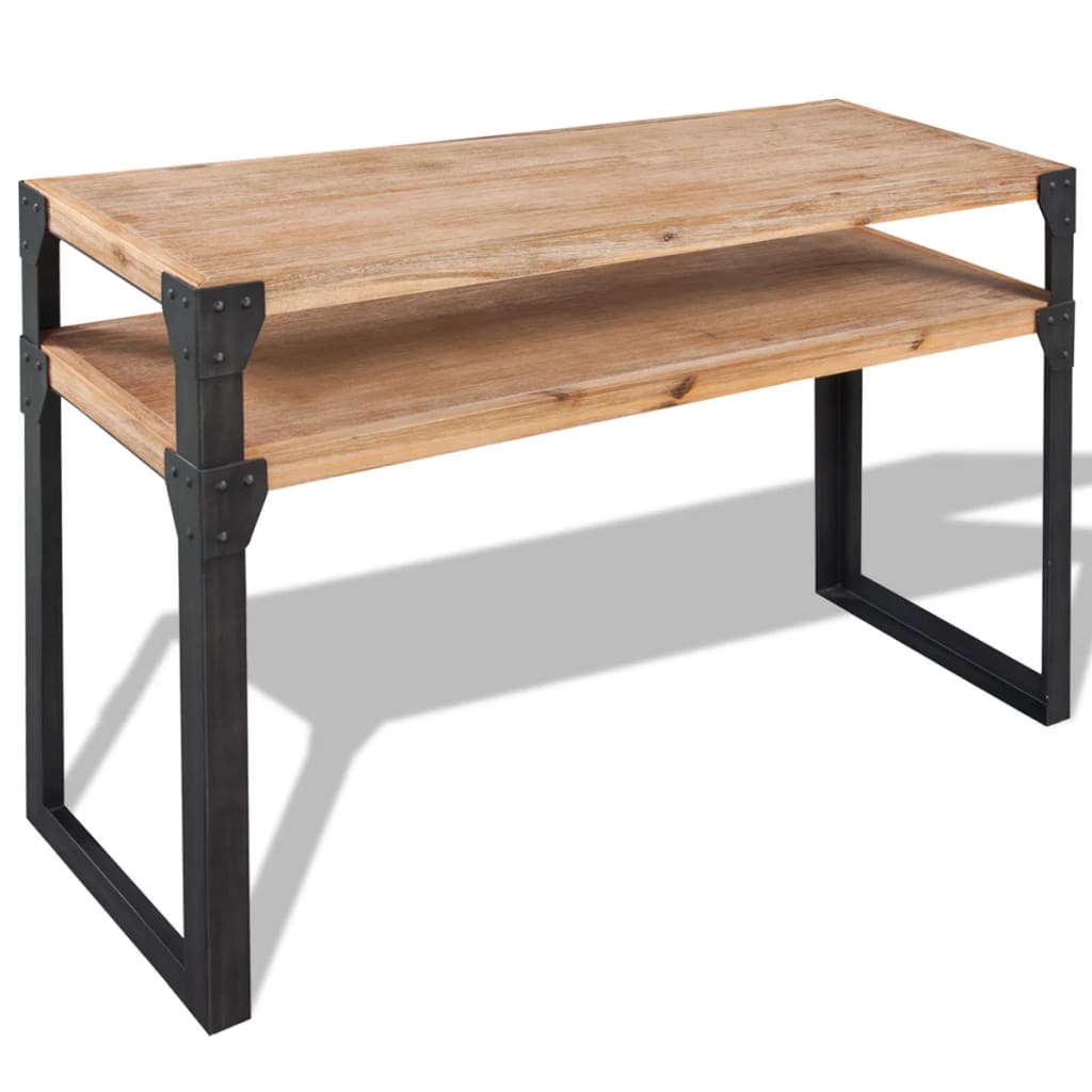 Table console Bois d'acacia massif 120 x 40 x 85 cm - XIOS