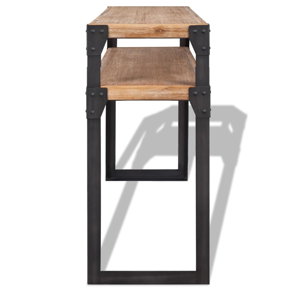 Table console Bois d'acacia massif 120 x 40 x 85 cm - XIOS