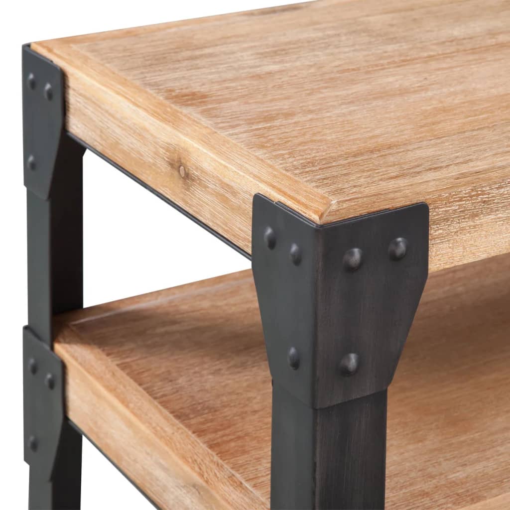 Table console Bois d'acacia massif 120 x 40 x 85 cm - XIOS