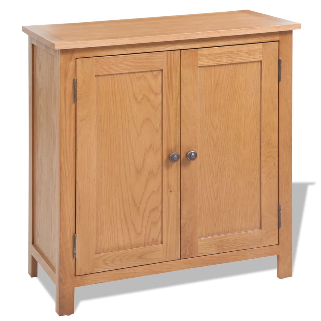 Buffet 70x35x75 cm Bois de chêne massif - XIOS