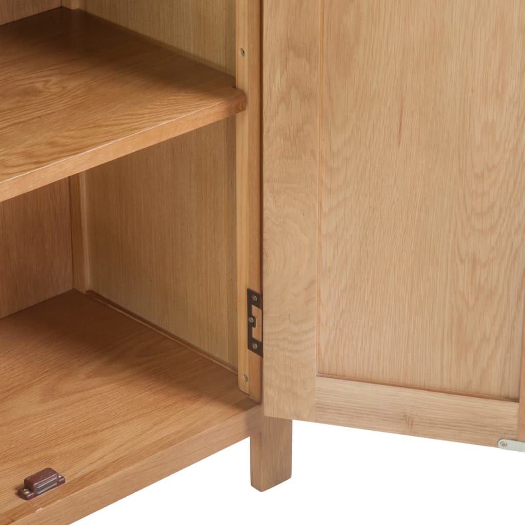 Buffet 70x35x75 cm Bois de chêne massif - XIOS