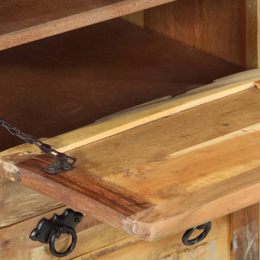 Armoire à chaussures 4 couches avec tiroir Bois de récupération - XIOS