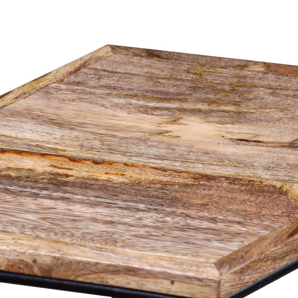 Table basse Bois de manguier massif 56x48x40 cm - XIOS