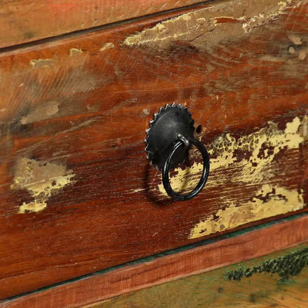 Buffet Bois de récupération massif 120x35x76 cm - XIOS