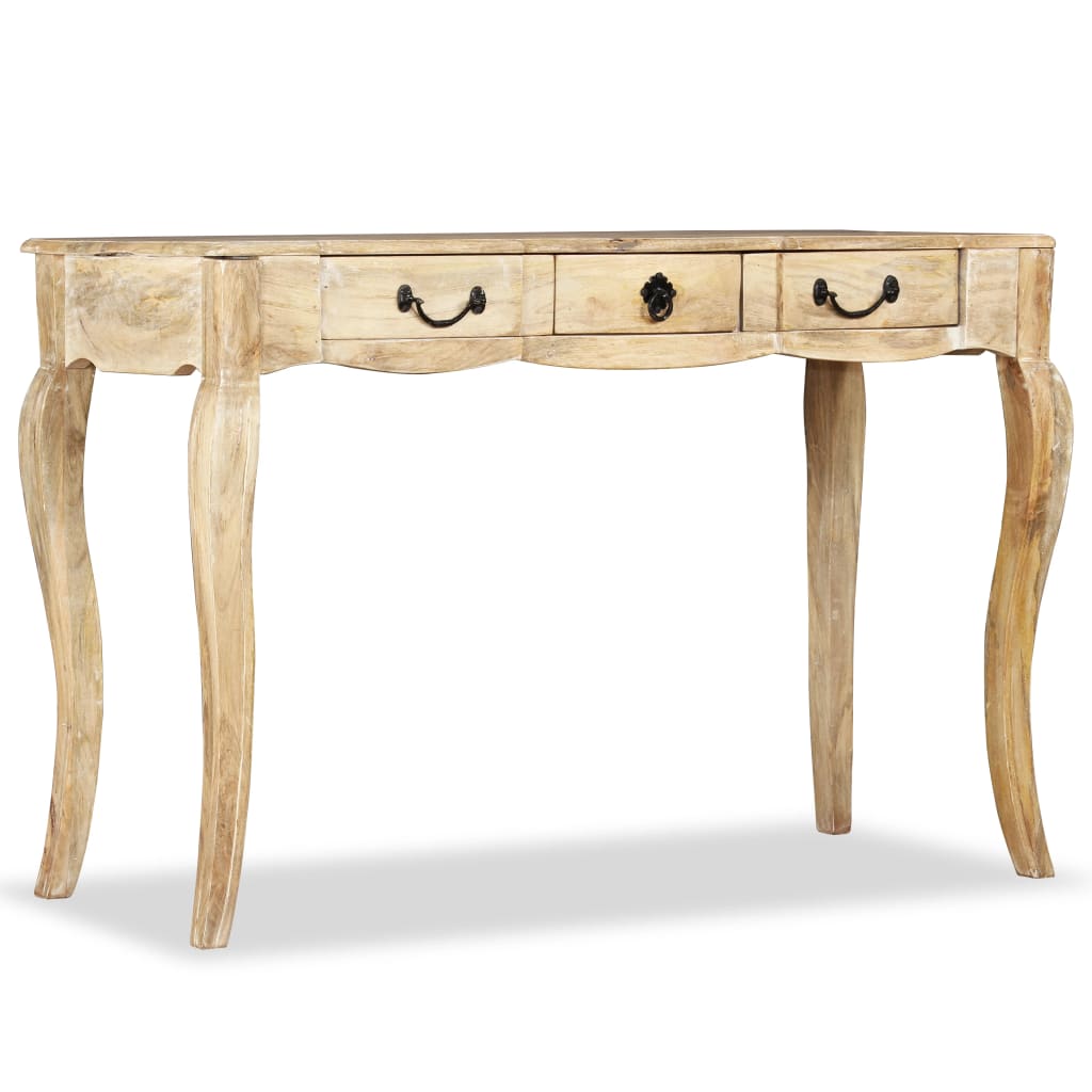 Table console Bois de manguier massif 120 x 50 x 80 cm - XIOS