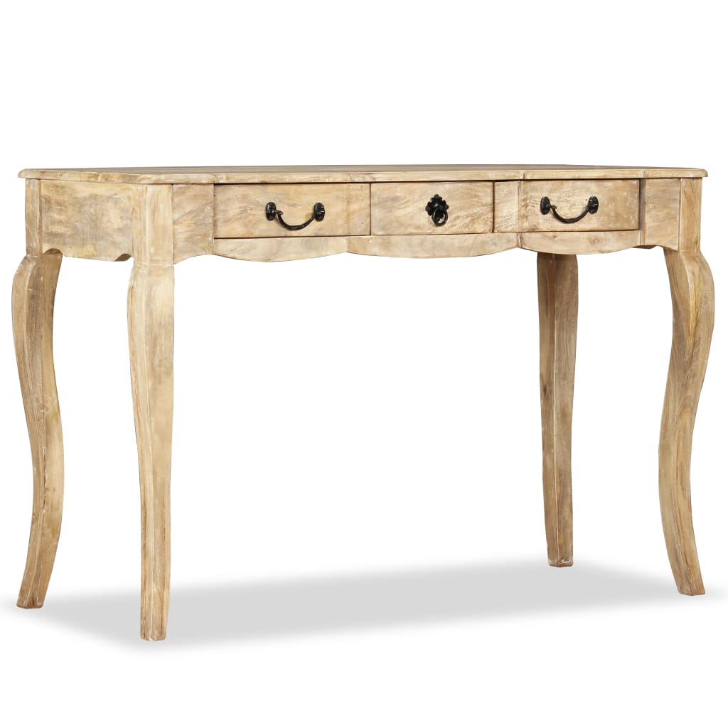 Table console Bois de manguier massif 120 x 50 x 80 cm - XIOS