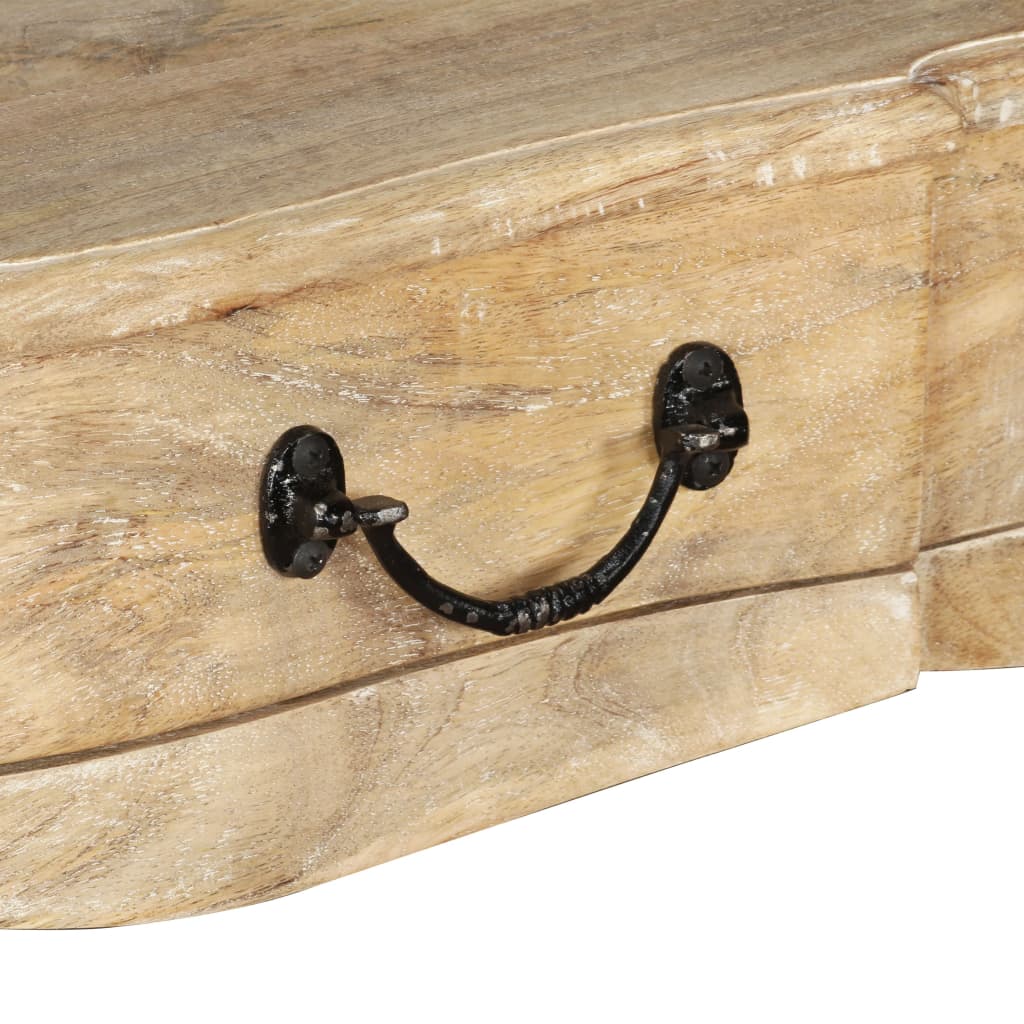 Table console Bois de manguier massif 120 x 50 x 80 cm - XIOS