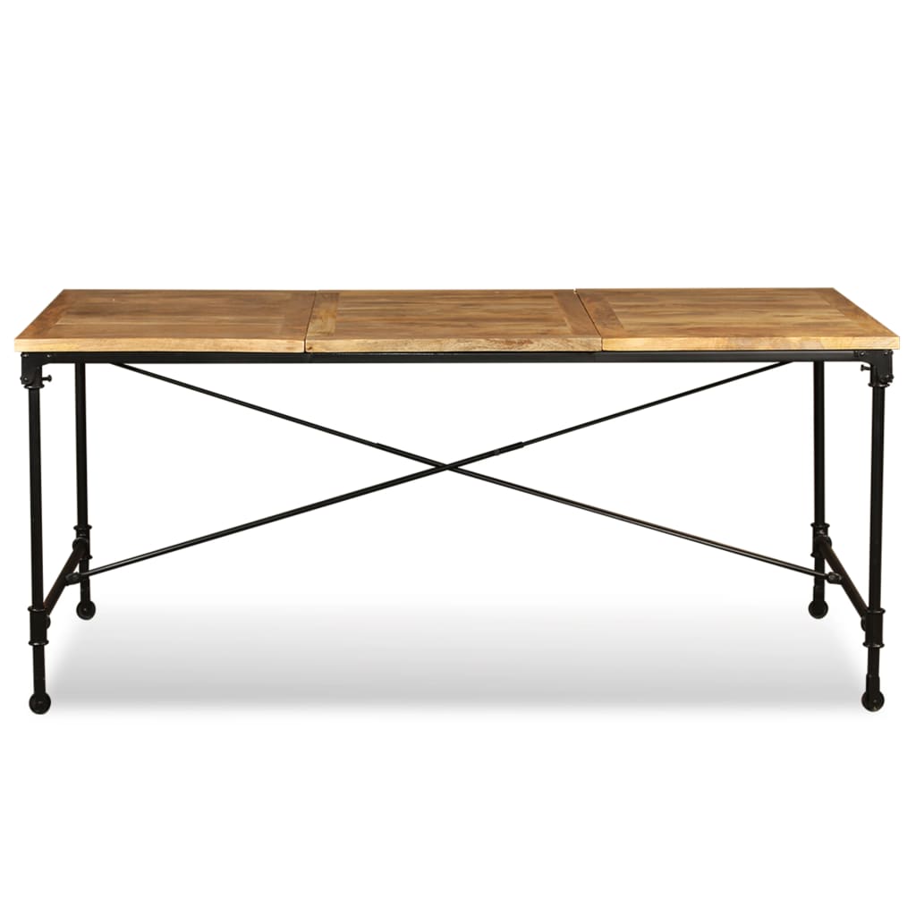 Table à manger Bois de manguier massif 180 cm