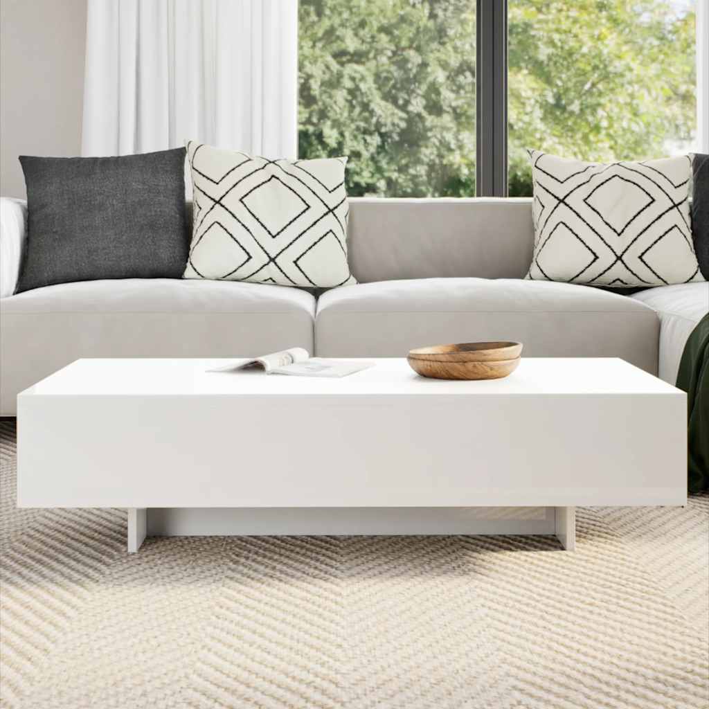 Table basse blanc brillant - XIOS