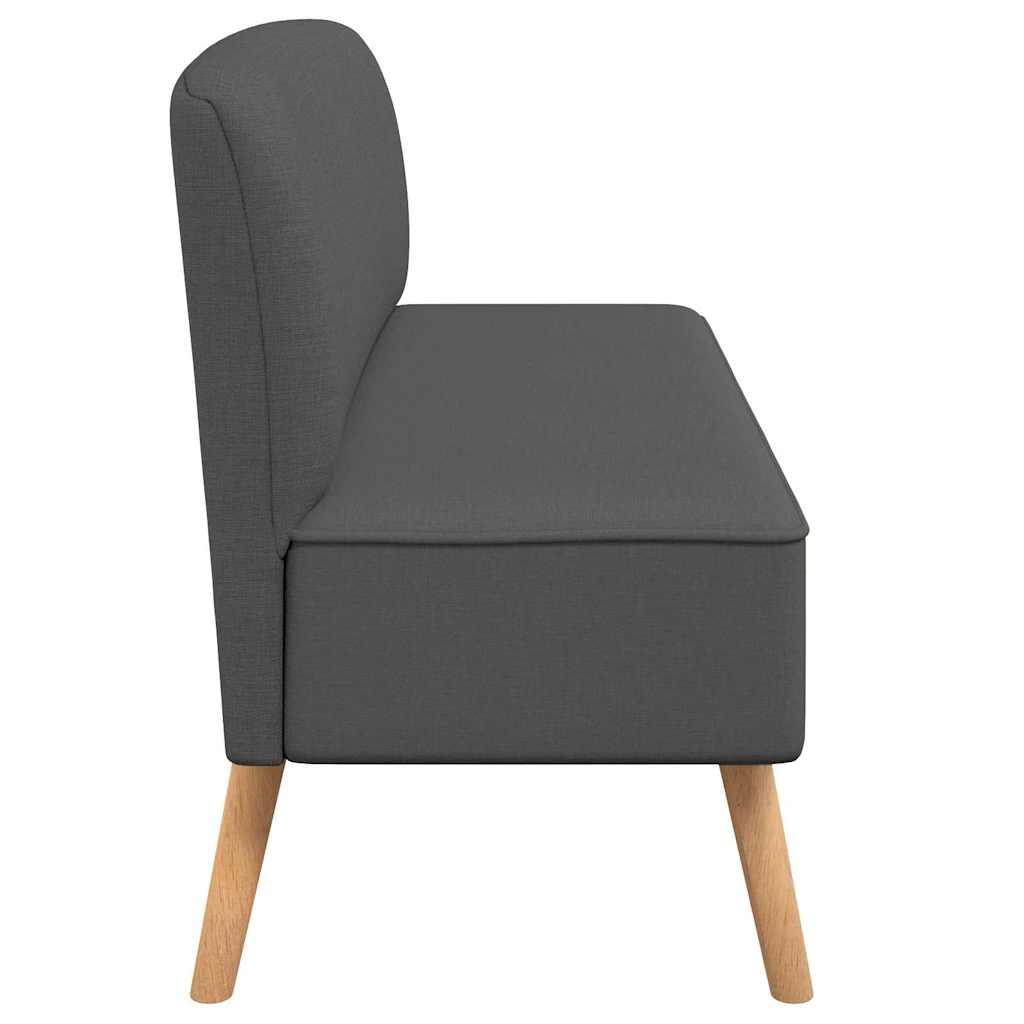 Canapé 117x55,5x77 cm Tissu Gris foncé - XIOS